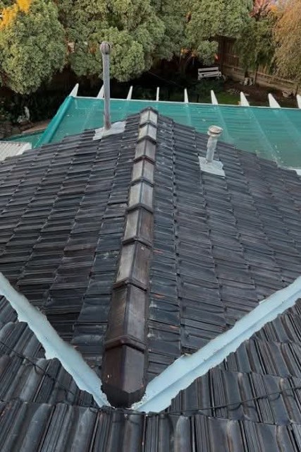 Ridge and valley detail